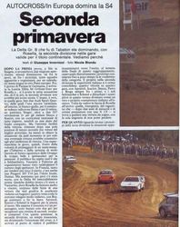 Anteprima della raccolta: Autosprint n. 25 · 16 giugno 1987