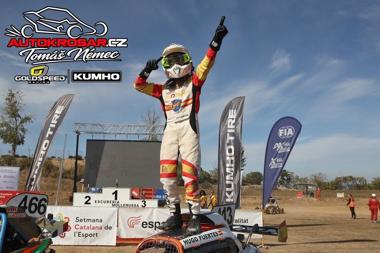La premiazione al Circuit Parc de la Serra, uno dei momenti del fine settimana europeo.
