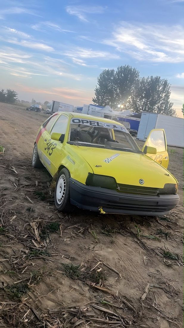 La vettura di Juri Costi a Pessina, dove il pilota termina terzo in Driver B.